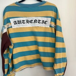 cool Authentic striped sweatshirt